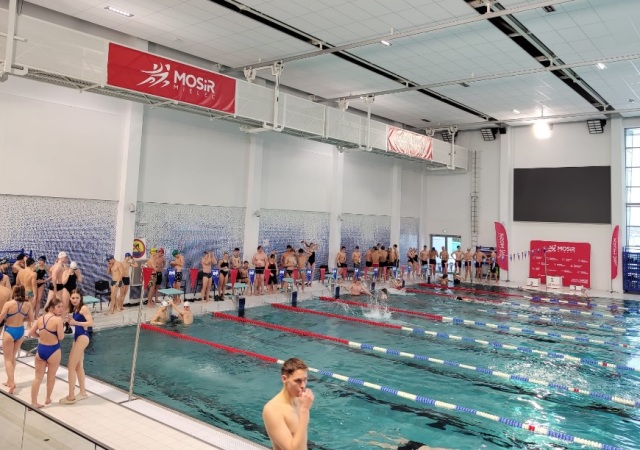 Zawodnicy podczas startu w Licealiadzie.